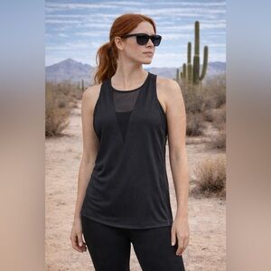 Nike Zonal Cooling Racerback Athletic Tank Top Black Women’s Small